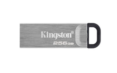 Kingston DataTraveler Kyson USB 3.2 Gen 1 Flash Drive 256GB - Stylish Capless Metal Case