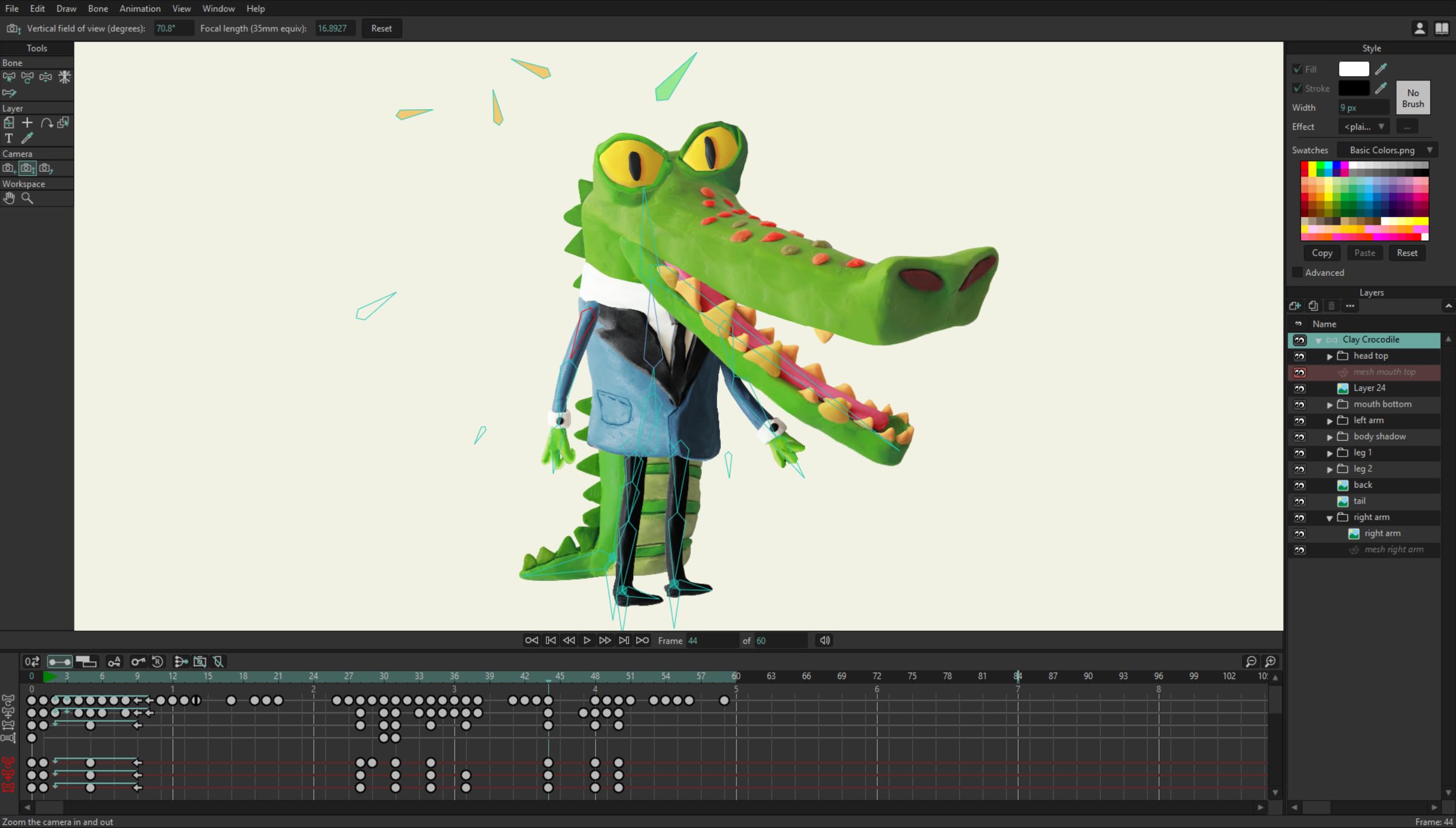 Moho Debut 14   Animation software for PC and macOS