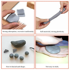 4 Pcs Kneaded Eraser-Putty Rubbers Erasers for Kids Art on School, Office, Kids, Adults,Artists Multipack Kneadable Eraser