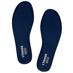 Memory Foam Insoles for Women, Cushioned Shoe Insoles for Running Shoes, Trainers, Work Boots and Walking Shoes, Shock Absorbing Foot Pain Relief Comfort Inner Soles Navy 5 UK