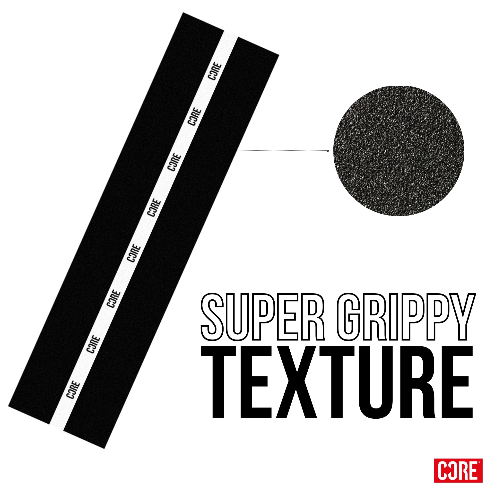 Core Stunt Scooter Grip Tape - Griptape for kids stunt scooters, universal fit Multiple designs Super grippy Anti Slip Tape for scooters Non-Slip Surface for Scooter Deck - Hot Girl Ride