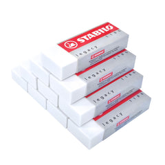 Eraser - STABILO Legacy 1186 - Pack of 10 - White