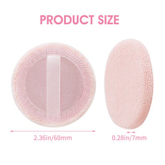 Sibba Beauty Blender Makeup Sponge 12 PCS Fluffy Make Up Foundation Applicator Face Blending Setting Pads Cosmetics Matte Loose Powder Body Paint Painting Wet Dry Application Brushes (pink/skin color)