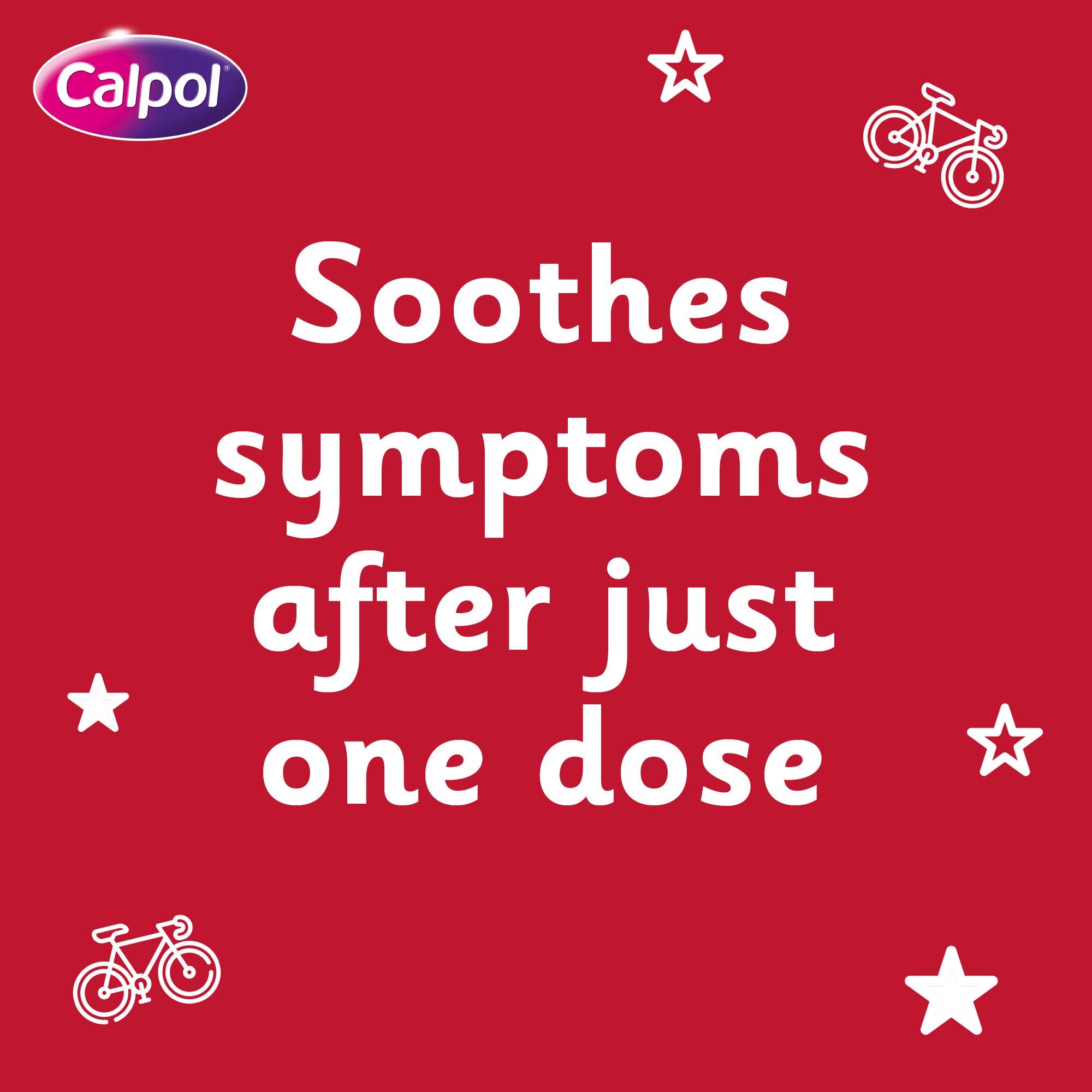 Calpol SixPlus Suspension Sugar Free Strawberry Flavour 6and Years, 80 ml