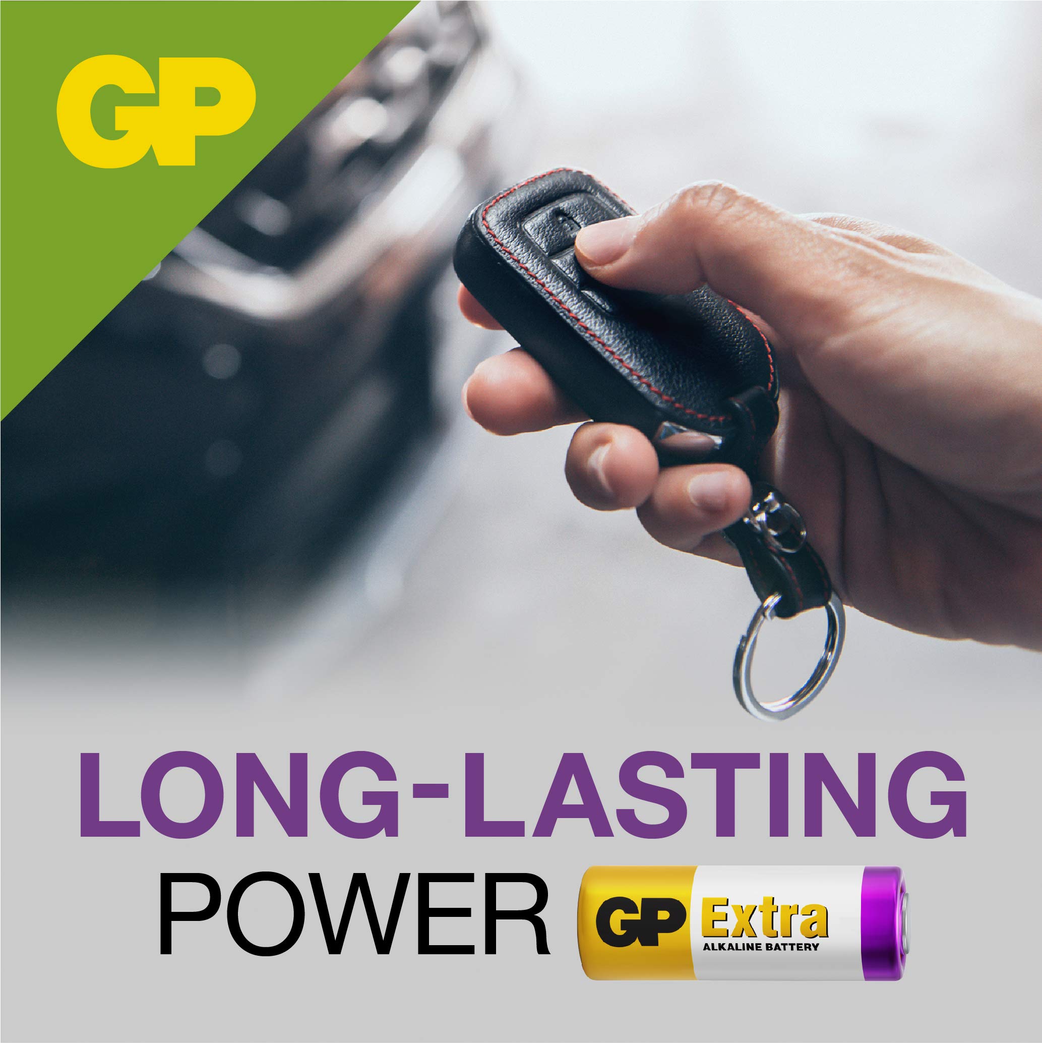 GP LR1 / Batteries N - Pack of 8 1.5V MN9100 / E90/ GP910A by GP Batteries N LR1 Extra Alkaline Batteries ideal for: Bike Lights/Alarm Systems/Garage door openers/GPS Trackers/Motion Sensors etc.