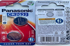 Panasonic CR2032 3V Cell Power Lithium Coin Battery (Twin Pack)