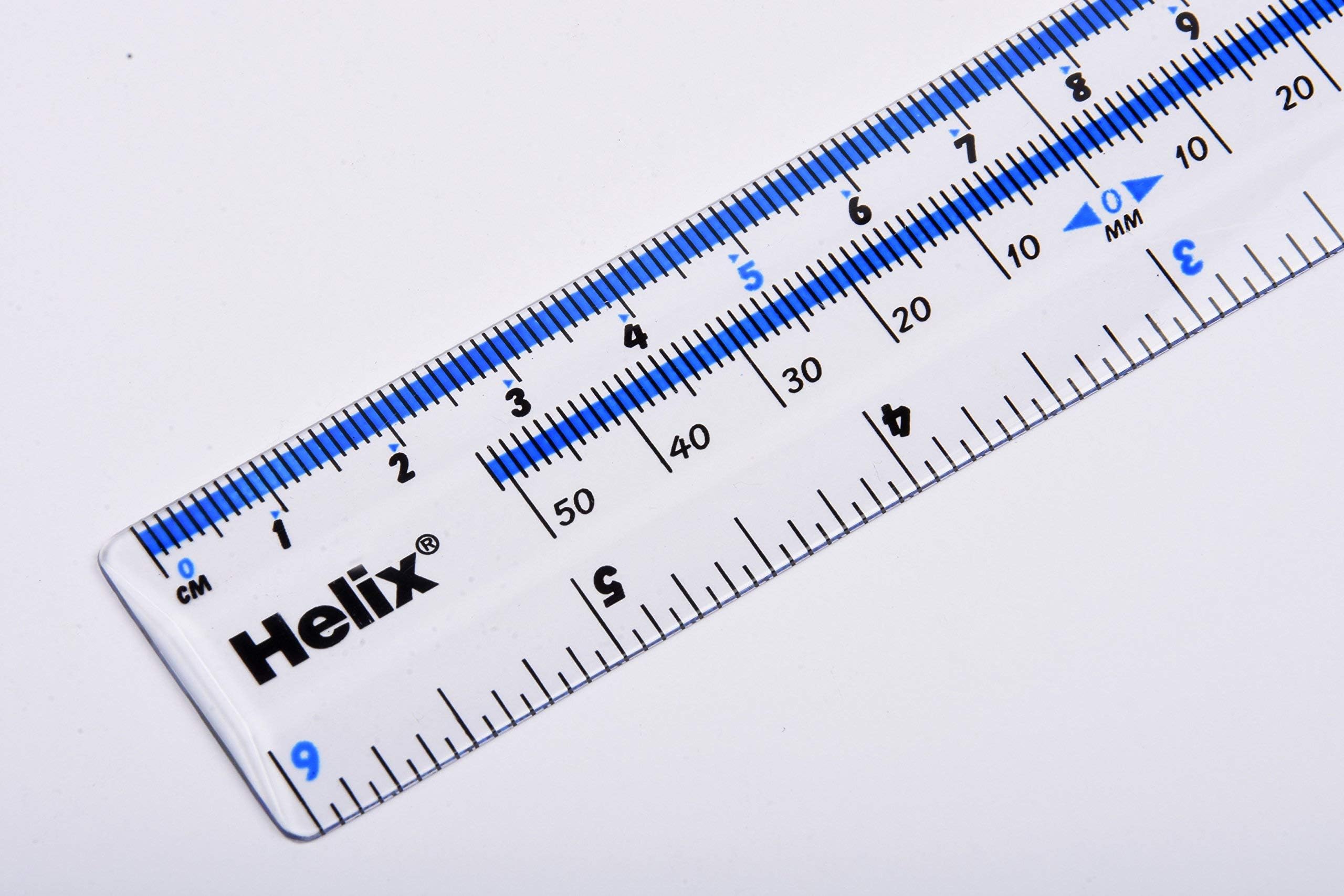 Helix 6 inch 15cm Clear Ruler