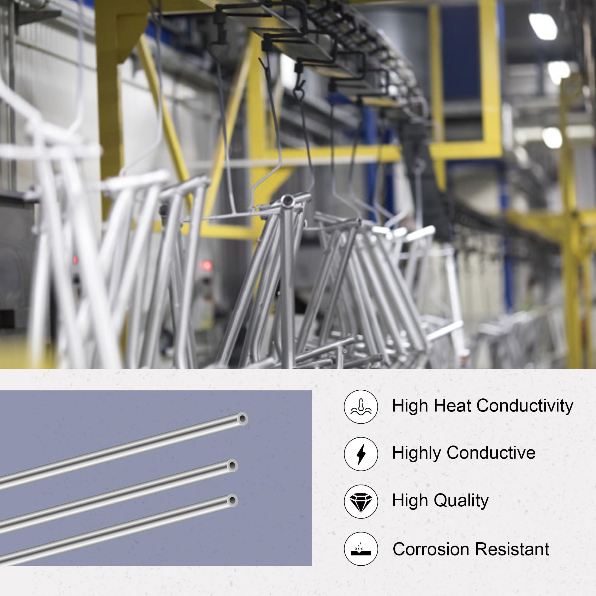 LAVMHAB 304 Stainless Steel Tube 3mm OD X 0.5mm Wall Thickness 300mm Length, Seamless Round Stainless Steel Pipes (4pcs)