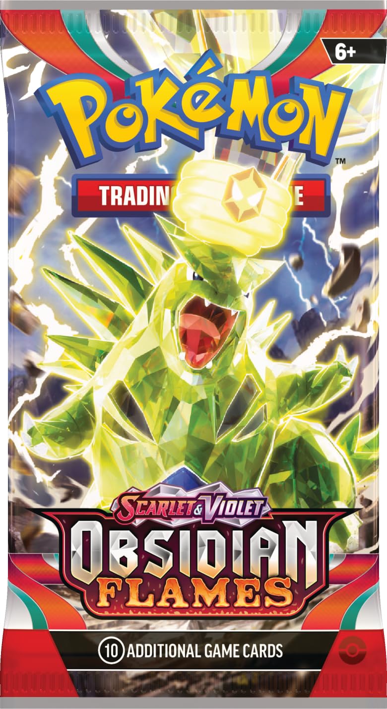 Pokémon TCG: Scarlet & Violet—Obsidian Flames Triple Pack—Houndstone (3 Booster Packs & Foil Promo Card)