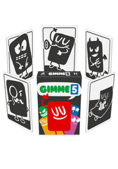 100 PICS GIMME 5, The Count Yourself Lucky Card Game. Perfect card game for young kids and children, Age 4and, rules as simple as snap, anyone can win