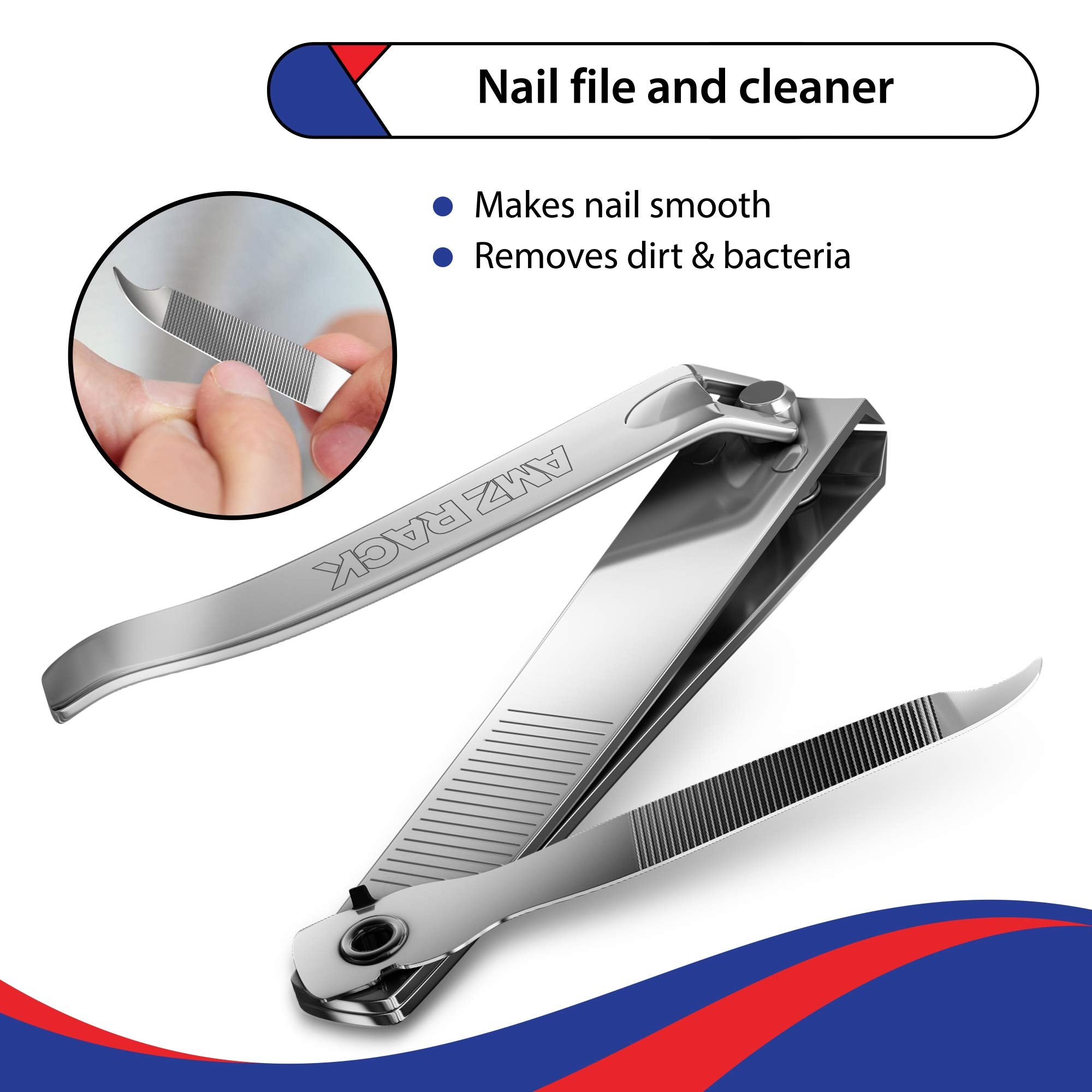 Toe Nail Clippers for Thick Nails - Large Nail Cutter Professional Heavy Duty Nail Clippers for Women Men Thick Toenail