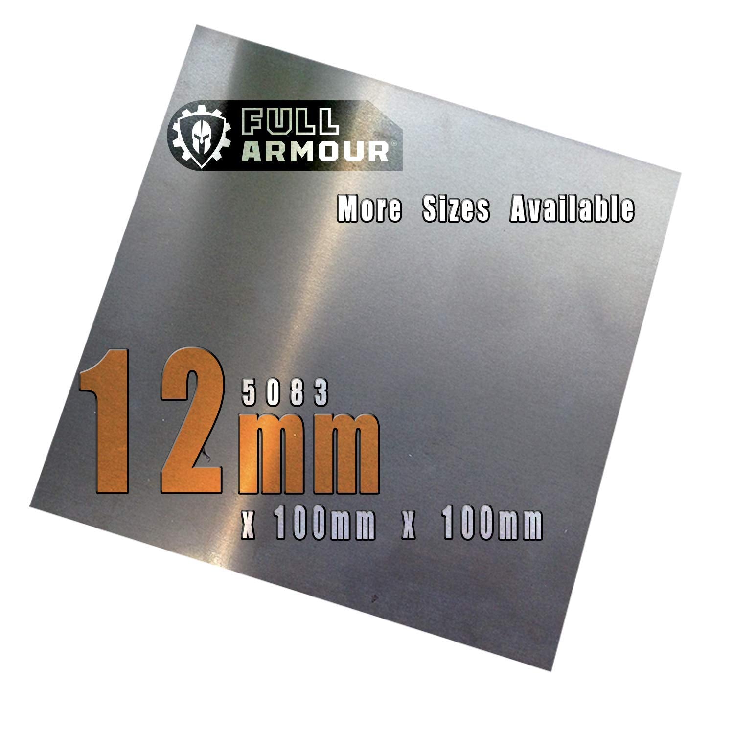 12mm Aluminium Plate (100mm x 100mm)