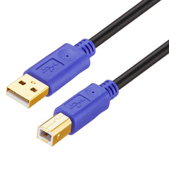 Printer Cable 4m, USB 2.0 Type A to B Lead,USB A Male to B Male Scanner Cord for HP, Canon, Lexmark,Dell, Xerox, Samsung etc.