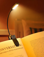 SNOILITE Book Light Clip on Book Reading Light with 9 Eye-Caring Lighting Modes, 80 Hours Runtime Rechargeable Book Light, 39g Lightweight & Small Reading Lights for Books in Bed