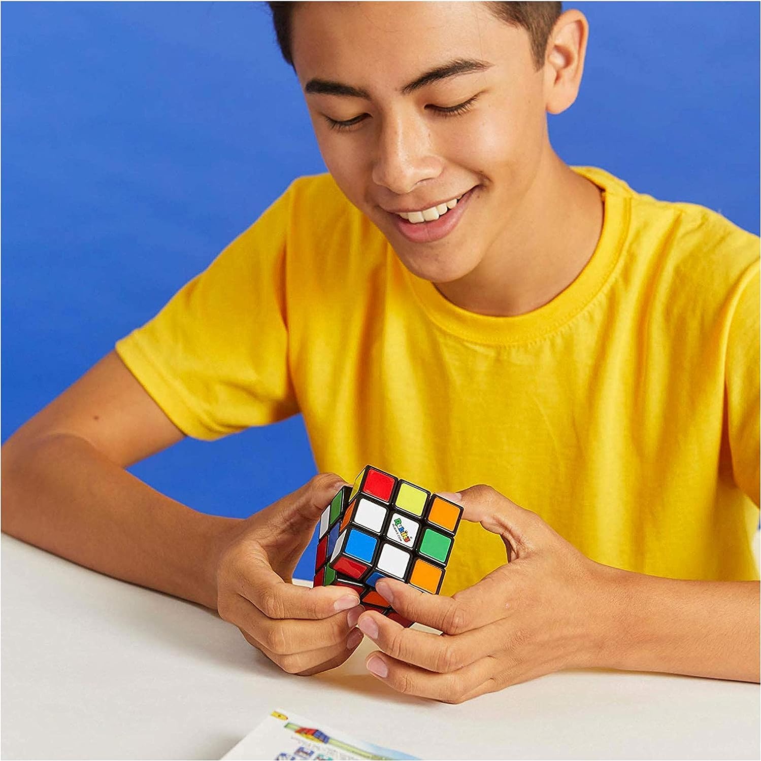 IDEAL   Rubik's Cube: The Original 3x3 Colour-Matching Puzzle - Twist, Turn, Learn   Brainteaser Puzzles   Ages 8and