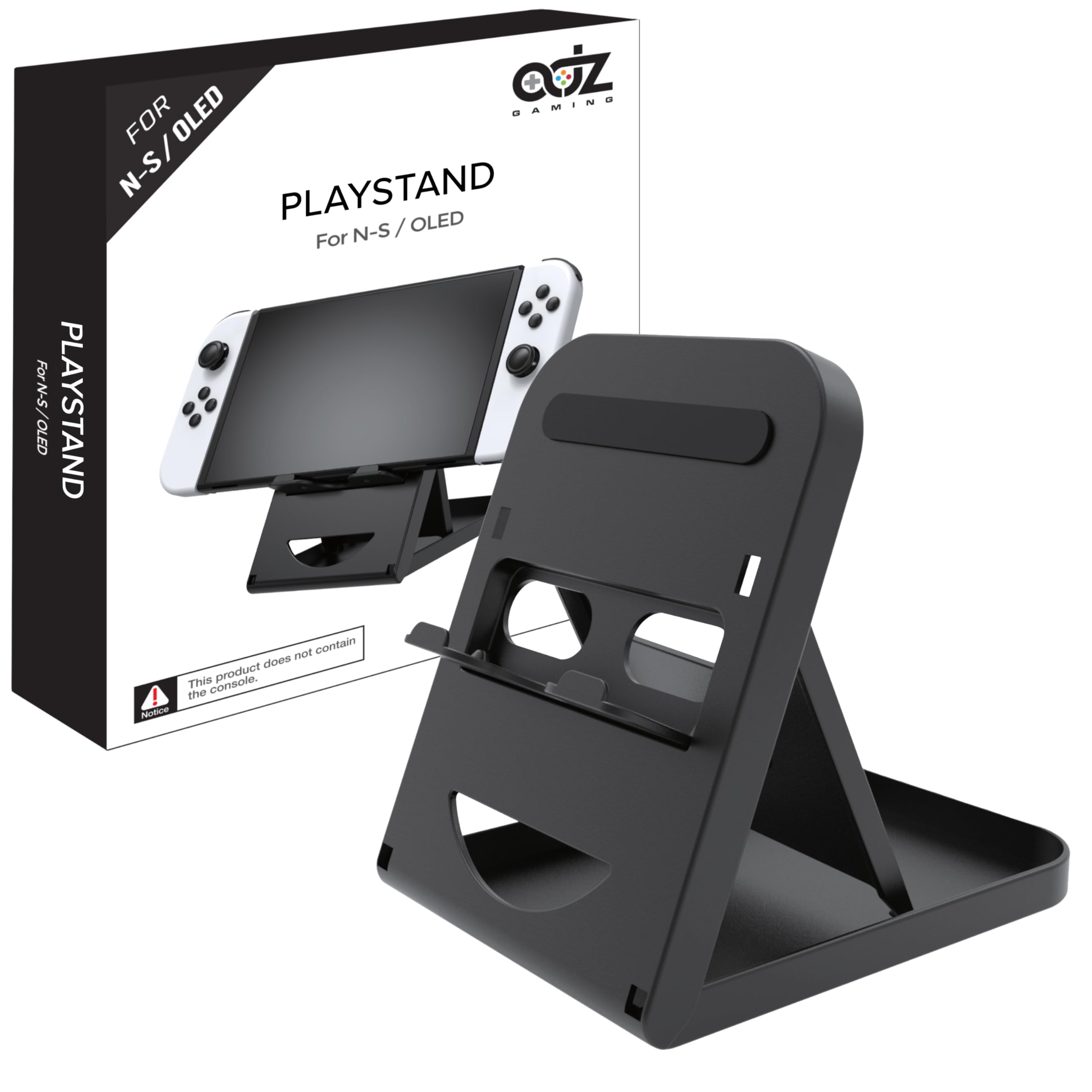 Switch Stand, ADZ Adjustable Playstand for Nintendo Switch, Portable Compact Play Stand Bracket With 6 Height Settings