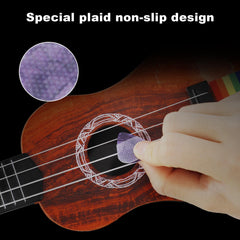 36pcs Guitar Pick Grips, 2 Types Silicone Guitar Pick Grip Anti Skidding Self-Adhesive Guitar Pick Holder Grips for Guitars Picks Hold the Guitar Picks Tightly (Only Grips)
