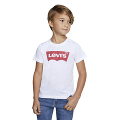 Levi's Kids Batwing Tee Boys, White, 5 Years