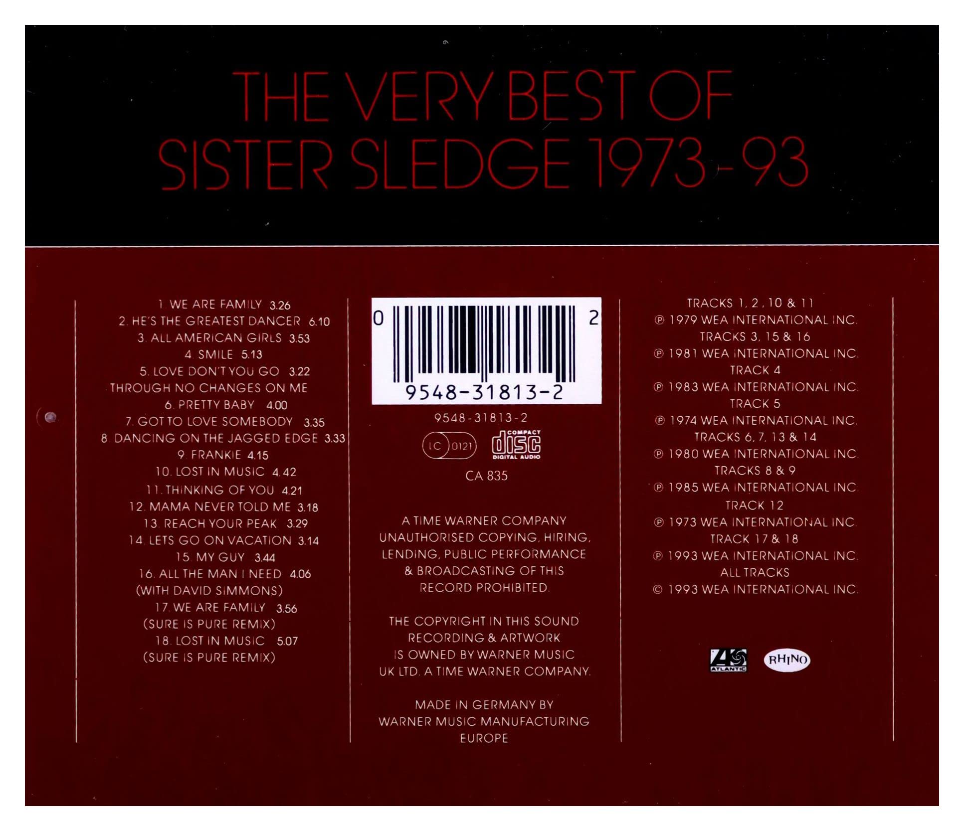 The Very Best of Sister Sledge 1973-1993