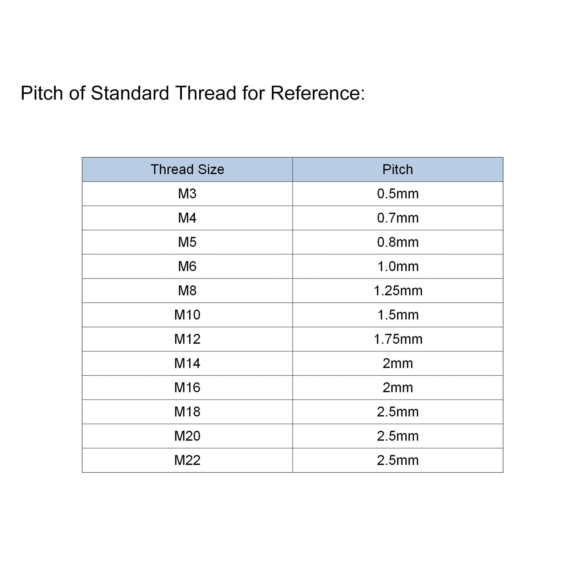 sourcing map Revolving Handwheel Machine Handle M5 Male Threaded Stem for Milling Machine