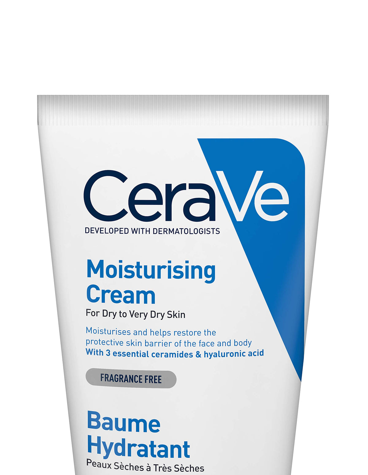 CeraVe Moisturising Cream for Dry to Very Dry Skin 177 ml with Hyaluronic Acid and 3 Essential Ceramides