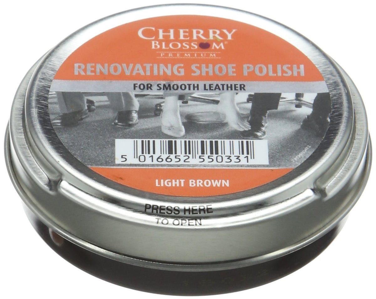 Cherry Blossom Premium Renovating Shoe Treatments and Polishes PCREN04 Light Brown 50.00 ml