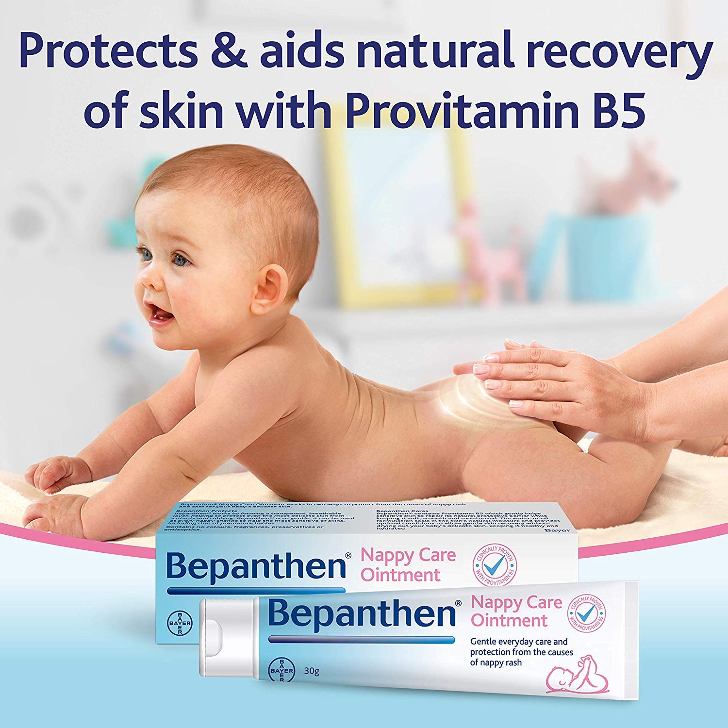 Bepanthen Nappy Care Ointment, 200g (2 x100g)