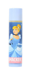 Lip Smacker Disney Princess Collection, Cinderella Single Lip Balm for Kids, Safe-to-Use and Color Free for a Natural Finish, Vanilla Sparkle Flavoured