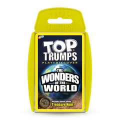 Top Trumps Wonders of the World Classics Card Game, Discover interesting facts in this educational packed game including the height of Mount Everest, 2 plus players makes a great gift for ages 6 plus