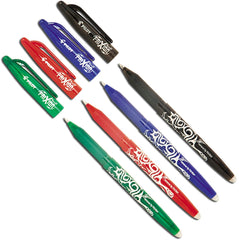 Pilot Pen Frixion Erasable Rollerball Pen - Assorted Colours (Pack of 4)