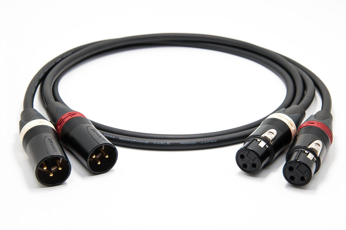 enoaudio Mogami 2534 Quad Pair (L,R) Cable   Neutrik XLR female – XLR male   HiFi - 1.5 m