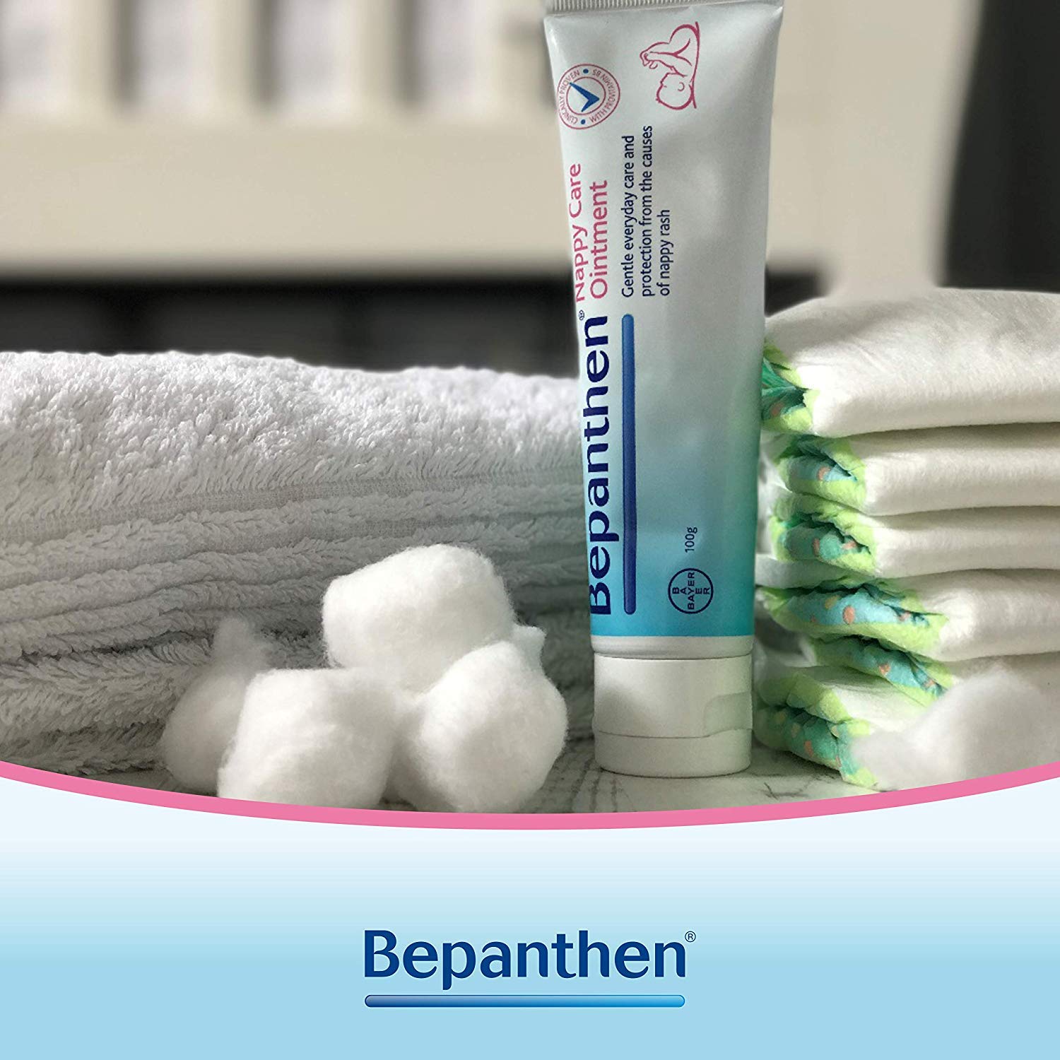 Bepanthen Nappy Care Ointment, 200g (2 x100g)