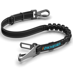 IOKHEIRA Dog Seat Belt for Car, Dog Car Harnesses Suitable for Safety Belt Buckle, ISOFIX and LATCH