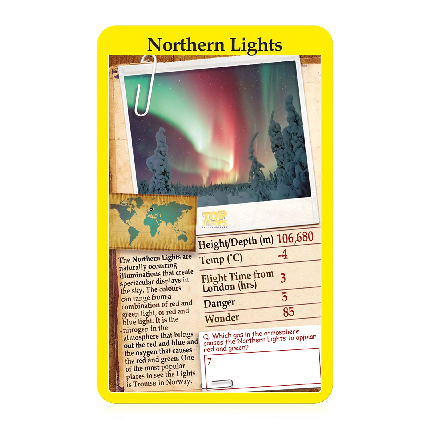 Top Trumps Wonders of the World Classics Card Game, Discover interesting facts in this educational packed game including the height of Mount Everest, 2 plus players makes a great gift for ages 6 plus