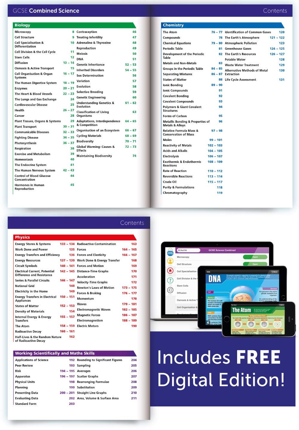 GCSE English, Maths (Foundation) & Science Revision Guide Pack (Daydream Education) - FREE digital editions with 1,600and English & Maths assessment questions!