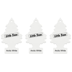 LITTLE TREES Air Freshener, Arctic White, 3 Pack