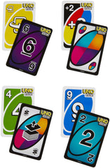 Mattel Games UNO FLIP! Family Card Game for Adults, Teens & Kids, Double-sided Deck with Special Flip Card, 112 Cards, 7 Year Old and Up, ‎GDR44