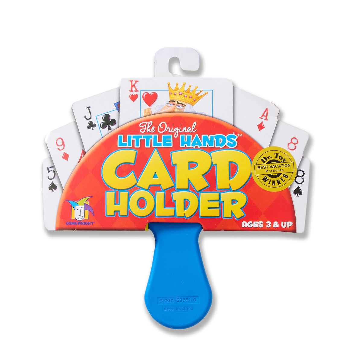 Gamewright   Little Hands Card Holder   Card Game Accessory   Ages 3and   1 Player