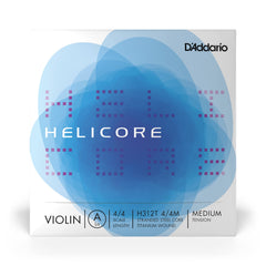 D'Addario Helicore 4/4 Scale Medium Tension Titanium - Wound Violin A String