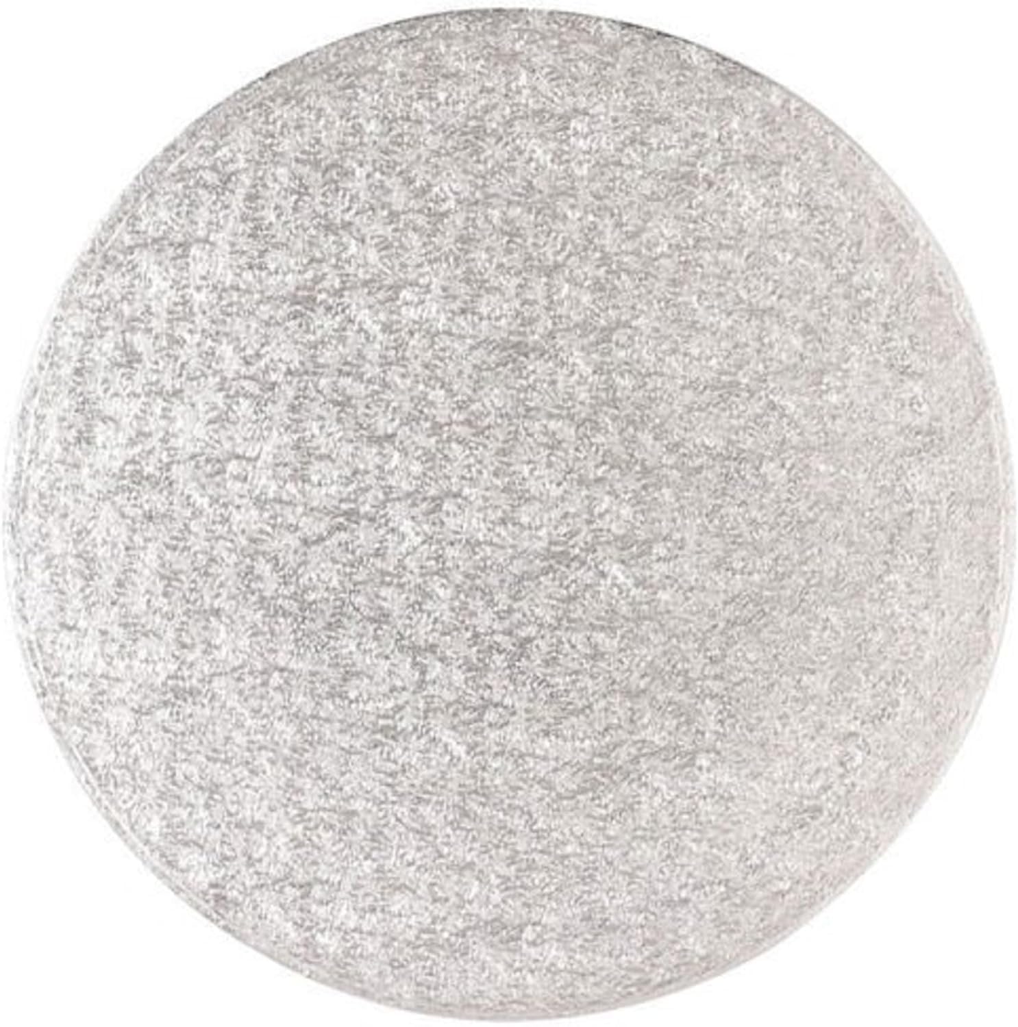 Culpitt 6 inches Round Cake Boards   Silver   2.7mm Cake Cards For Celebration Cakes, Birthday Treats, Cake Tiers, Cupcakes, and More! 6 inch, Pack Of 10