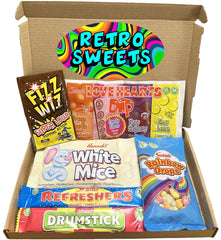 Sweets. Retro Sweets Gift Box. Birthday Present for men, women and children alike. Gift for any occasion, Christmas, Mother's Day, Father's Day, Get Well Soon.