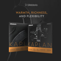 D'Addario Kaplan Amo Violin String - Single D String - KA313 4/4M - Violin Strings - 4/4 Scale, Medium Tension