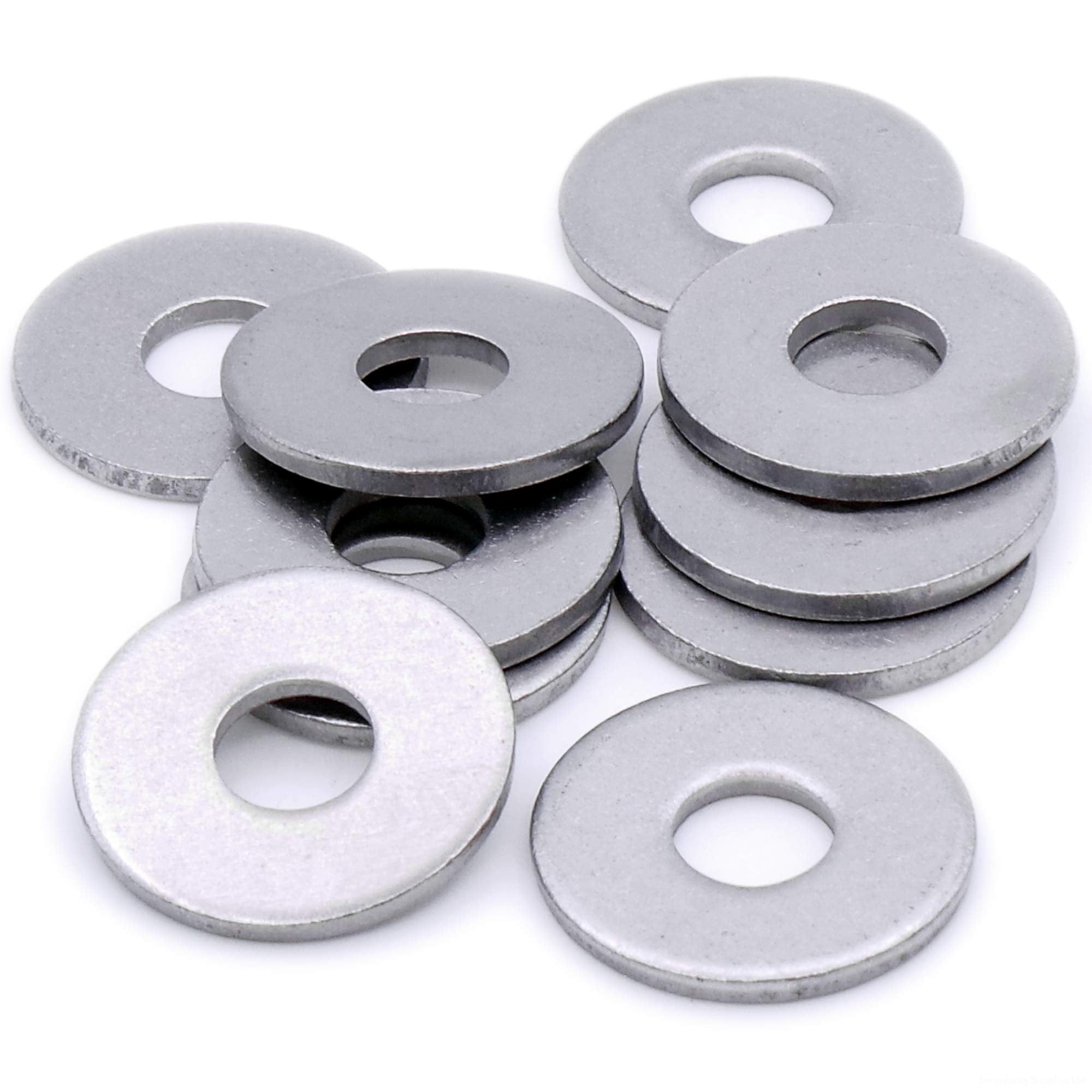 M10 (10mm) Flat Washer (Form G) - Stainless Steel (A2) (Pack of 10)