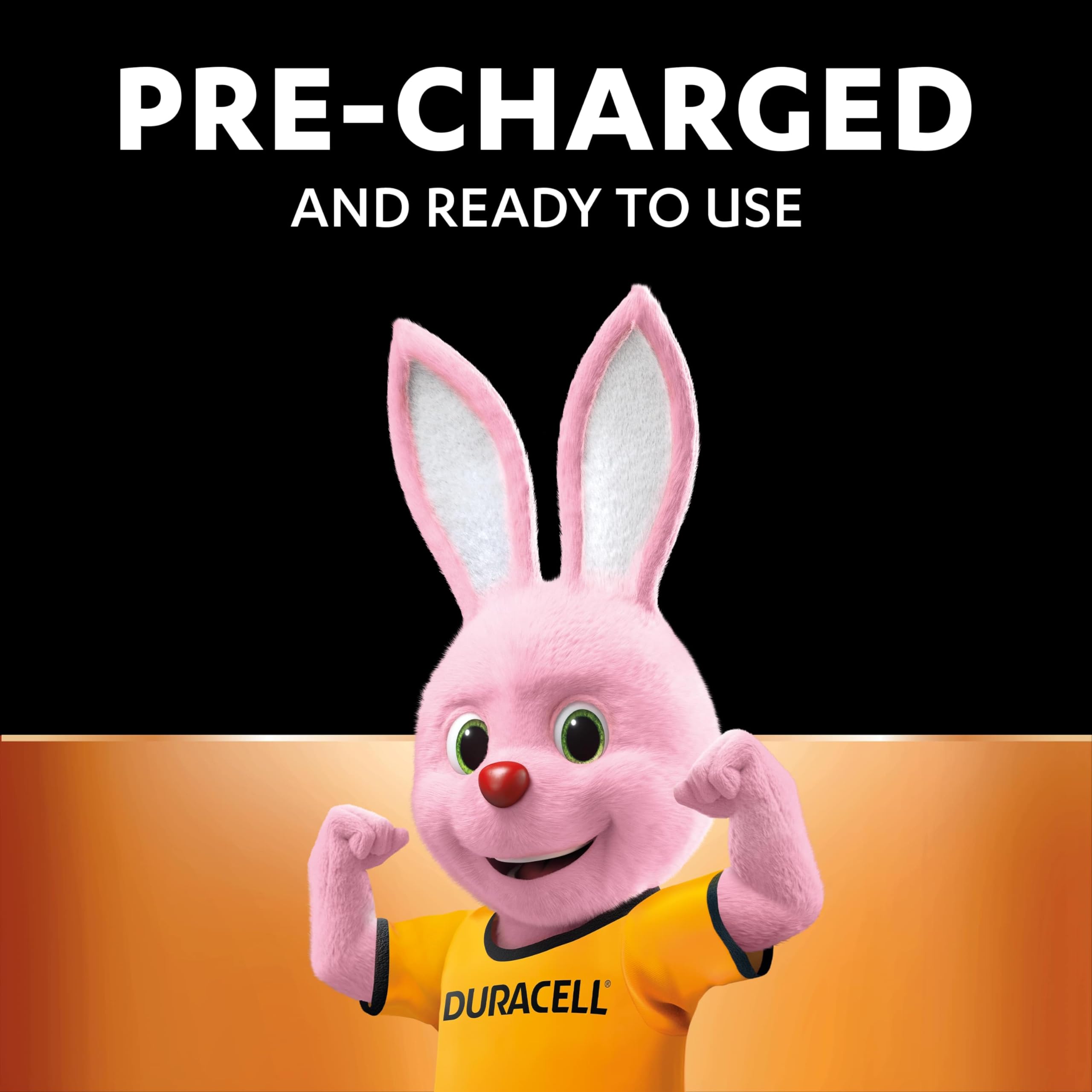 Duracell Rechargeable AAA Batteries (Pack of 8), 900 mAh NiMH, pre-charged, Our No. 1 Longest Lasting Rechargable battery