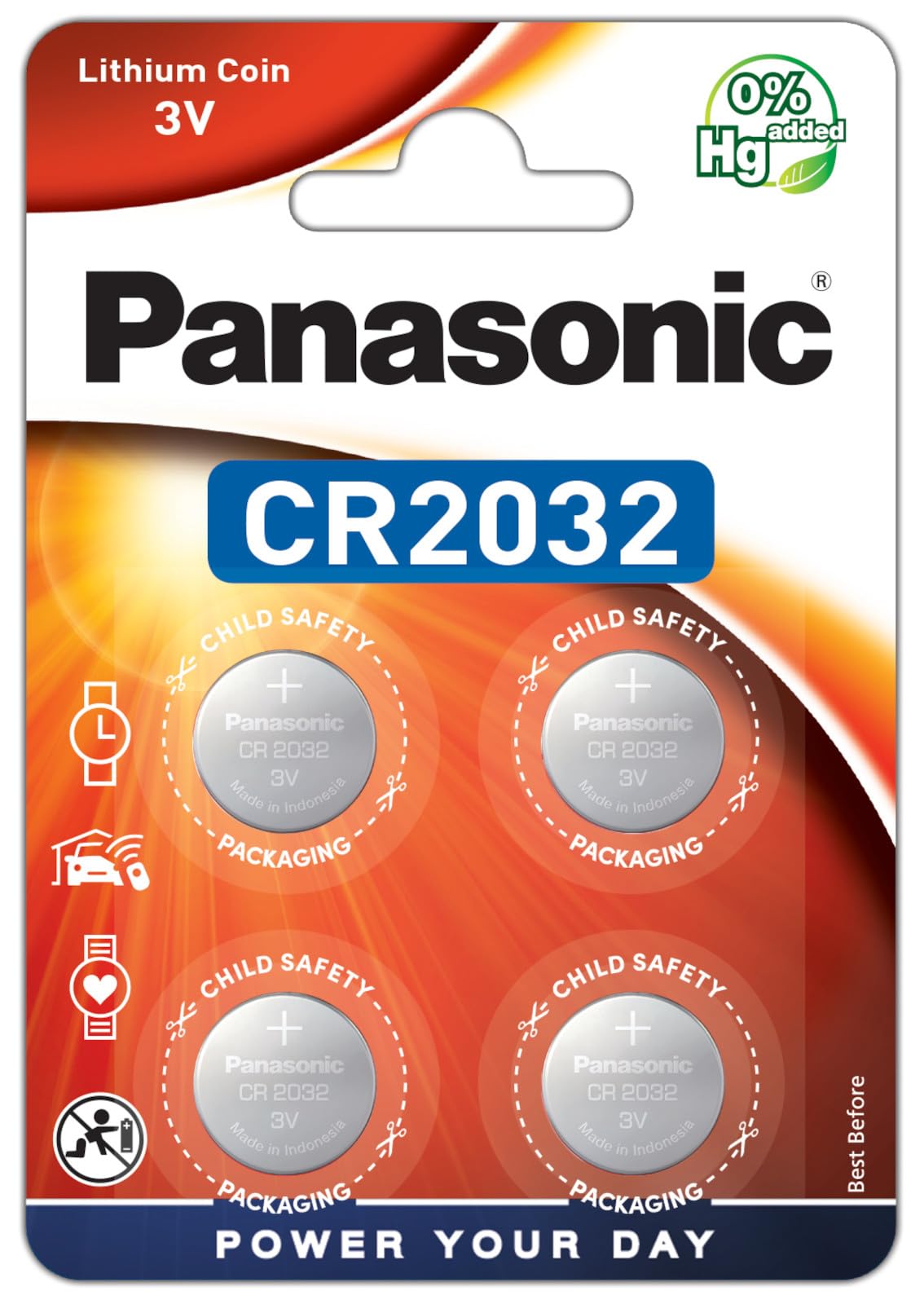 Panasonic Lithium Button Cell Battery