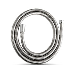 OFFO Shower Hose 2.5m,Stainless Steel Replacement High Pressure Extra Long Shower Hose Anti-Kink Electroplating Shower Hose for Bath Taps,Nickel Gray