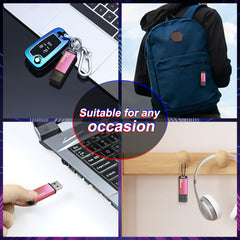 USB Stick,Memory Stick,64gb usb stick,USB 2.0 Flash Drive,USB 64gb,Flash Drive,USB Memory Stick(PINK)