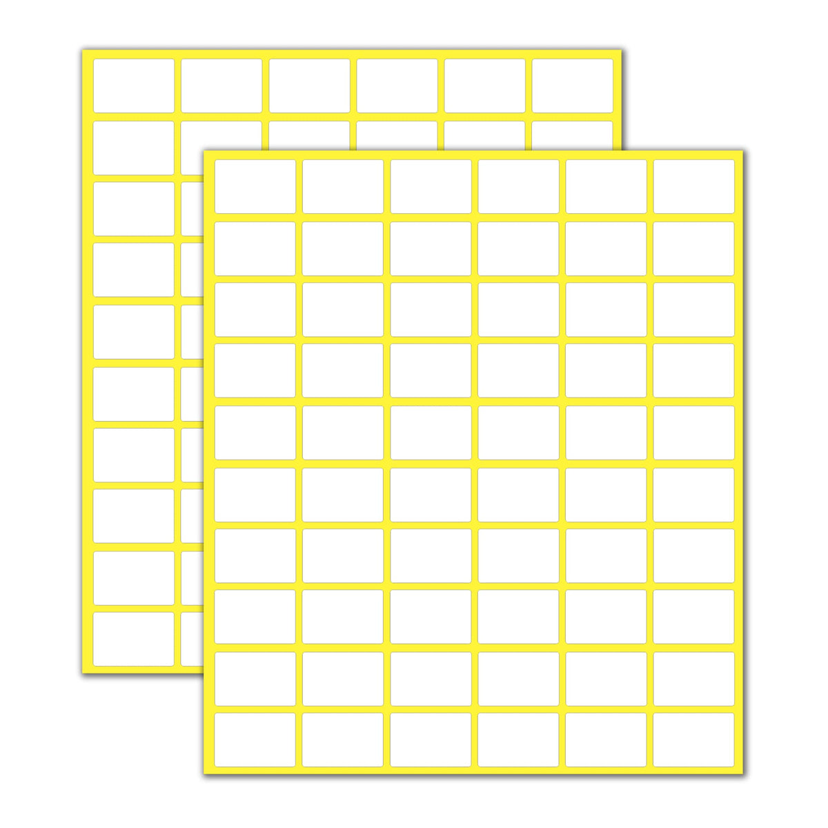 3000 Pack, 20 x 13 mm, - White Sticky Labels Price Stickers