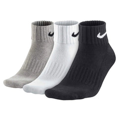 Nike 3 Pack Unisex Adult U NK V CUSH ANKLE Socks, Multicolor, 2–5 UK (34–38 EU)