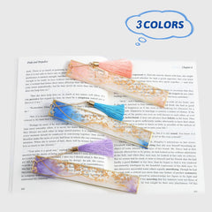 Book Marks for Book for Women, Kaluofan 3PCS Bookmarks for Women, Durable Handmade Resin Bookmarks, Perfect Gift for Mothers Teachers Students and Book Lovers on Mother's Day